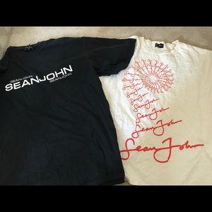 Sean John T-shirt Set Sz xl vintage shirts Ecko diddy bad boy biggie big
